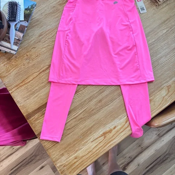 Snoga Skort Small Pink Ankle Fit 22” Sugar Plum New With Tags Pockets Modest - Picture 4 of 7